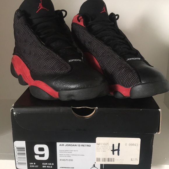 retro 13 size 9